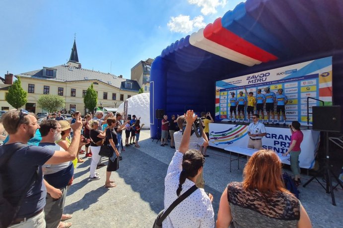 Cyklistický Závod míru zdolal Jesenicko  Foto: archiv Závodu míru