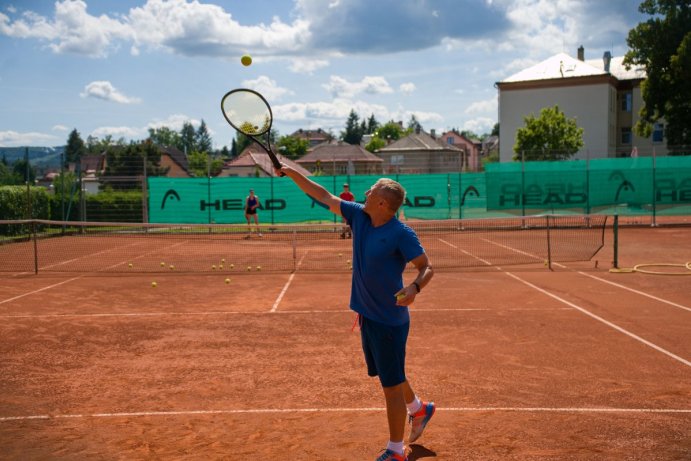 Tenisté ze Zábřehu se radují z moderního zázemí; foto: Město Zábřeh