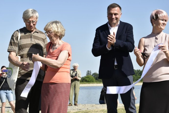 Biocentrum Véklice přivítalo první návštěvníky; foto: Deník/František Berger