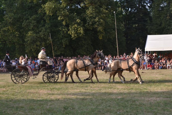 Historické kočáry, zruční řemeslníci. V Čechách pod Kosířem se konal Josefkol