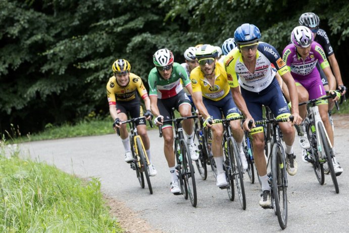 V Uničově odstartoval světový pohár v silniční cyklistice. Foto: Sazka Tour