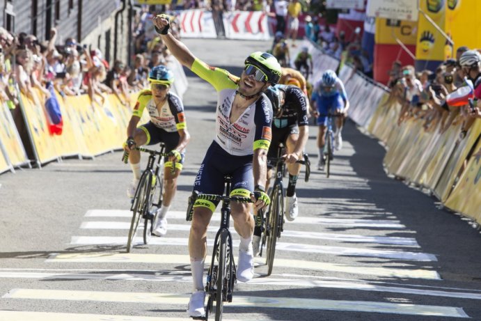 V Uničově odstartoval světový pohár v silniční cyklistice. Foto: Sazka Tour