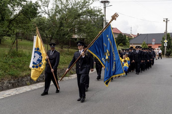 Dobrovolní hasiči v Klokočí mají výročí i opravenou zbrojnici