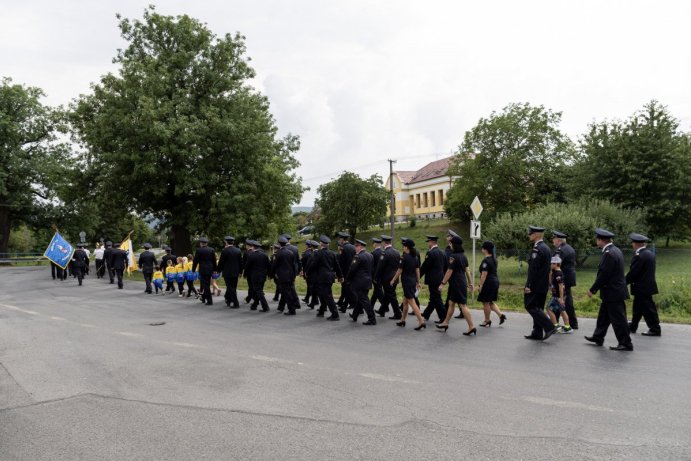 Dobrovolní hasiči v Klokočí mají výročí i opravenou zbrojnici