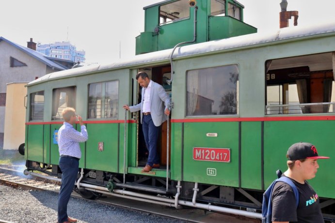 Točna muzea železnic ČD v Olomouci je po opravě