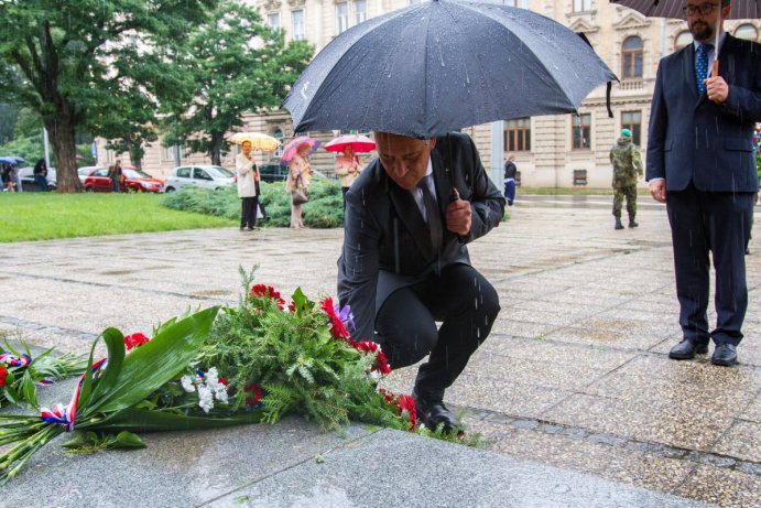 Pietní akt u příležitosti 85. výročí úmrtí T. G. Masaryka