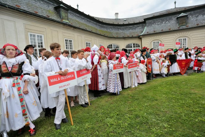 Setkání Hanáků v Náměšti na Hané Foto: Ivo Kotas, Hanácký folklorní spolek