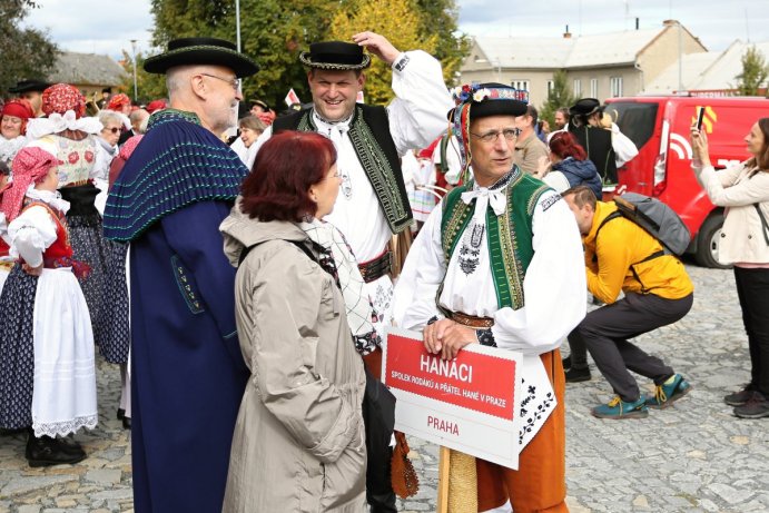 Setkání Hanáků v Náměšti na Hané Foto: Ivo Kotas, Hanácký folklorní spolek