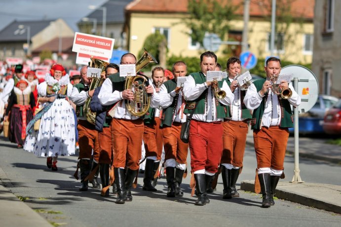 Setkání Hanáků v Náměšti na Hané Foto: Ivo Kotas, Hanácký folklorní spolek