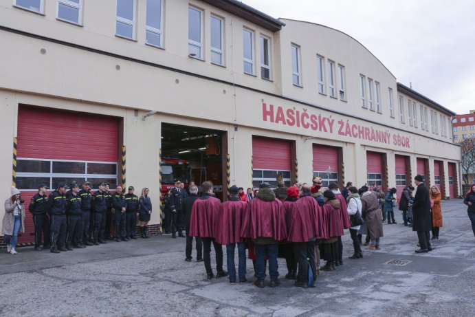 Tři králové žehnali v Olomouci