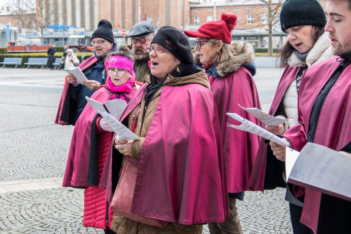 Tři králové žehnali v Olomouci