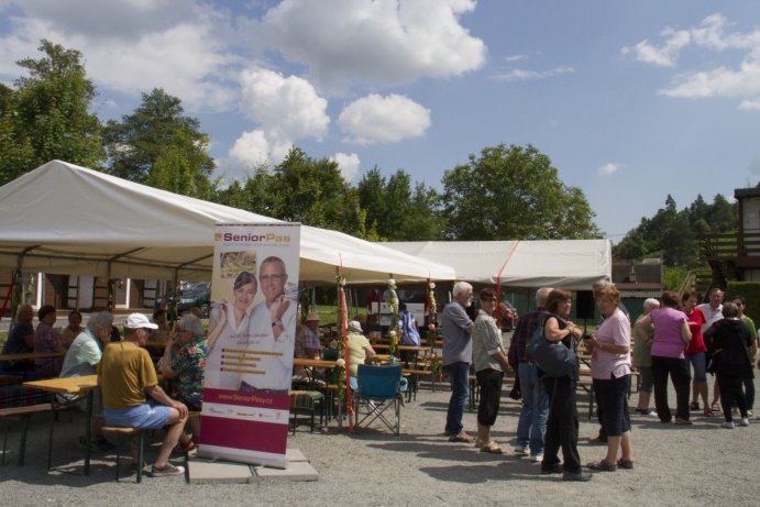 Senioři vyrazili na krajský tábor