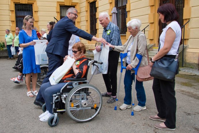 Senioři závodili na olympiádě