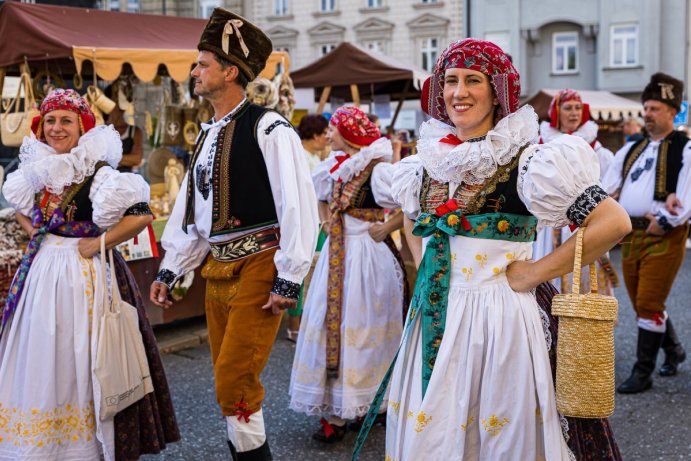 Prostějov ožil folklórem a lidovým jarmarkem