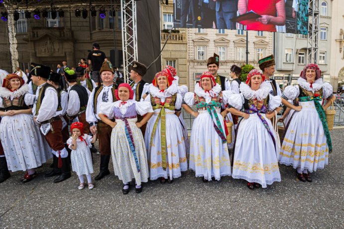 Prostějov ožil folklórem a lidovým jarmarkem