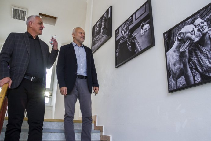 Hejtman debatoval se studenty uničovského gymnázia