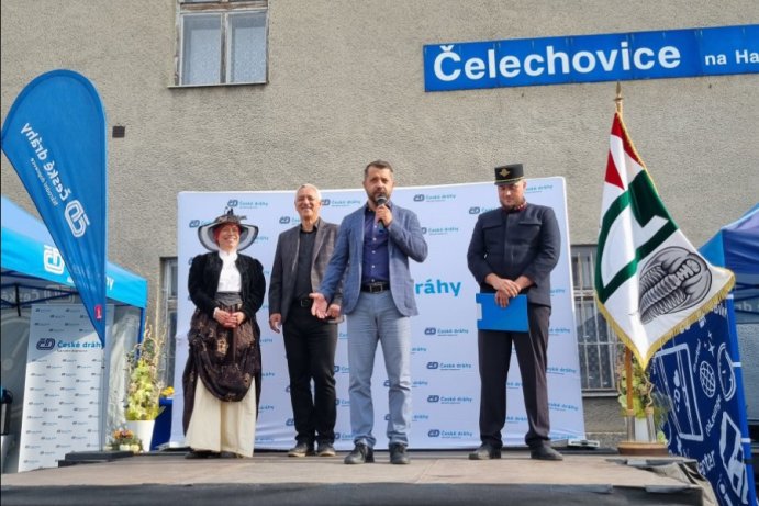 Regionální den železnice připomenul výročí tratě z Olomouce do Čelechovic na Hané