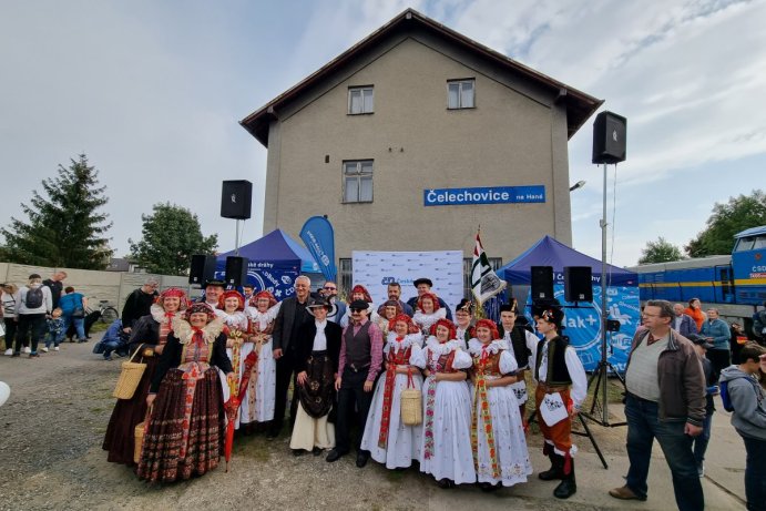 Regionální den železnice připomenul výročí tratě z Olomouce do Čelechovic na Hané