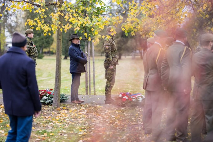 Náměstek hejtmana Dalibor Horák uctil památku válečných veteránů