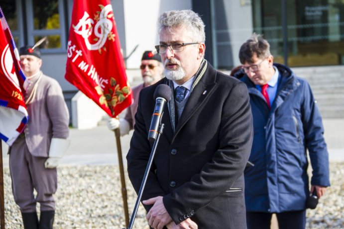 Kraj uctil Den boje za svobodu a demokracii