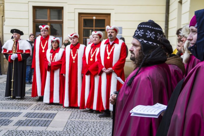 Tři králové popřáli v Olomouci šťastný nový rok