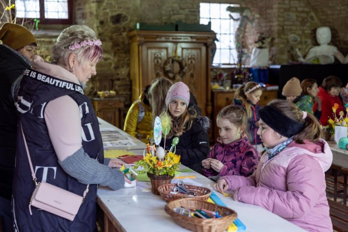 Plumlovský zámek přivítal jaro