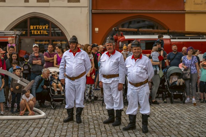 Hasiči v Hranicích oslavili 150leté výročí