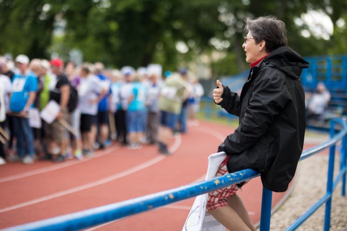 Senioři předvedli svou vitalitu. Soutěžili na sportovních hrách