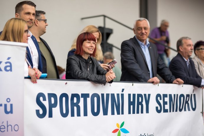 Senioři předvedli svou vitalitu. Soutěžili na sportovních hrách