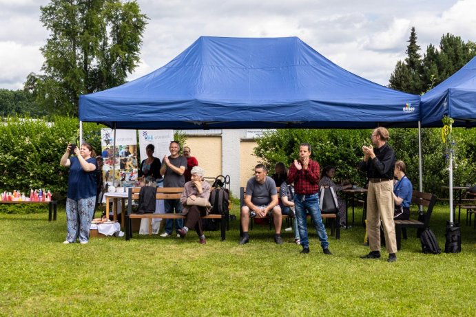 Klíč otevřel své brány. Uspořádal zahradní slavnost