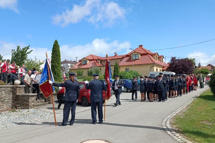 Hasiči v Luké hasí už 130 let. Obec uspořádala slavnost