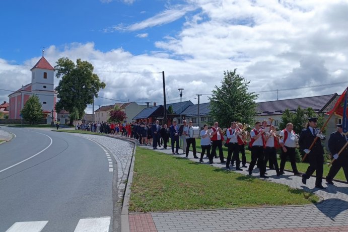 Hasiči v Luké hasí už 130 let. Obec uspořádala slavnost