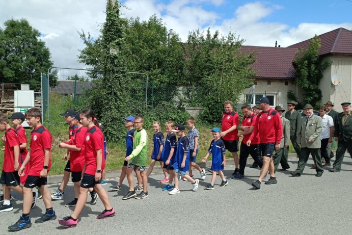 Hasiči v Luké hasí už 130 let. Obec uspořádala slavnost