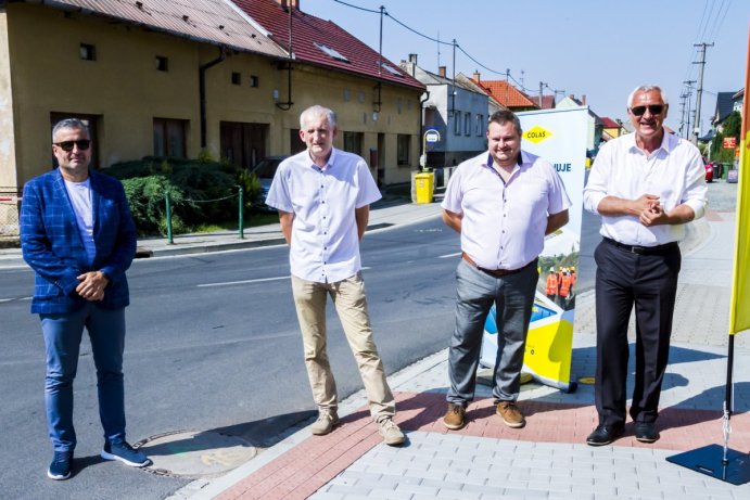 Týn nad Bečvou má opravenou silnici