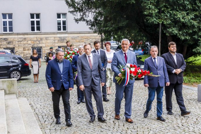 Kraj si připomněl srpnové události roku 1968