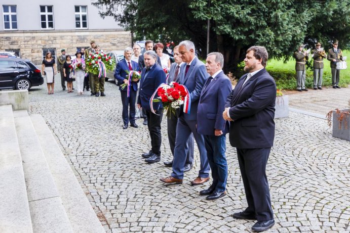 Kraj si připomněl srpnové události roku 1968