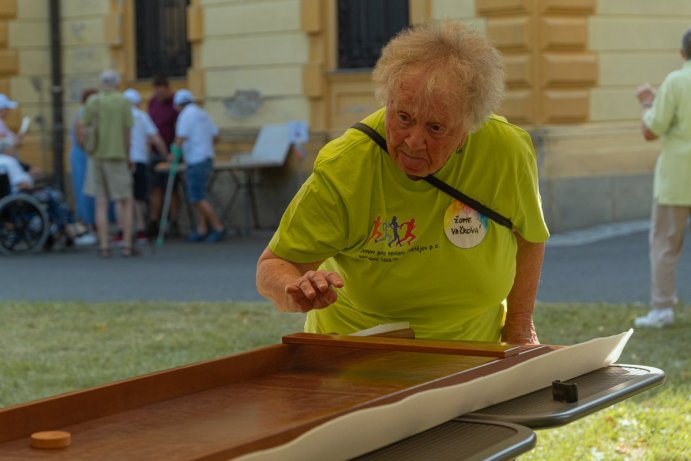 Senioři poměřili síly na olympiádě