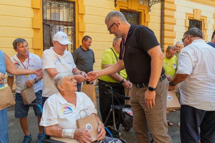 Senioři poměřili síly na olympiádě