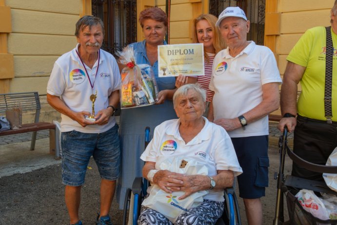 Senioři poměřili síly na olympiádě