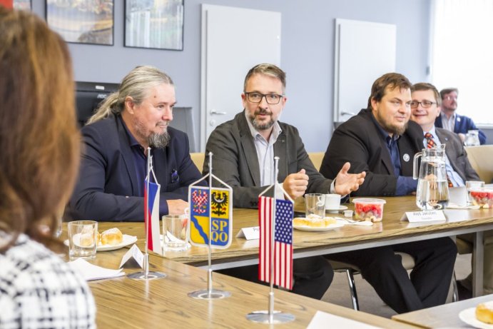 Americká delegace z Cedar Rapids navštívila Olomoucký kraj