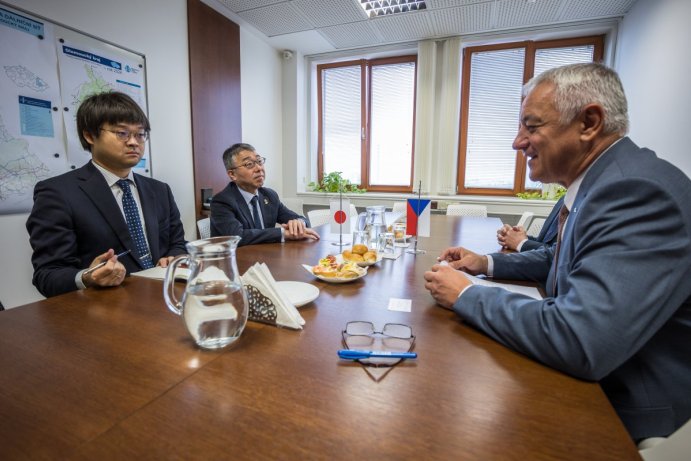 Olomoucký kraj navštívil velvyslanec Japonska