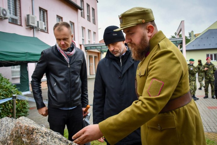 Statečný generál má v Olomouci nový pomník