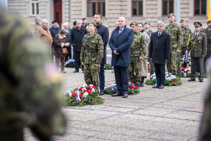 Zástupci kraje si připomněli vznik Československa