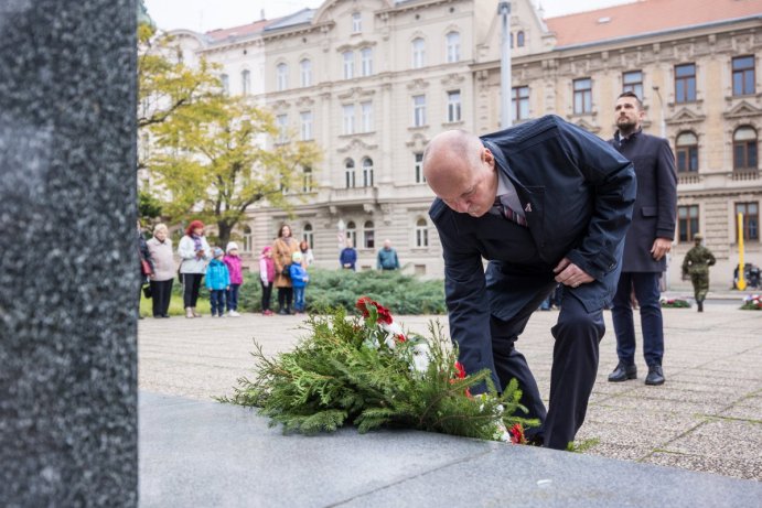 Zástupci kraje si připomněli vznik Československa