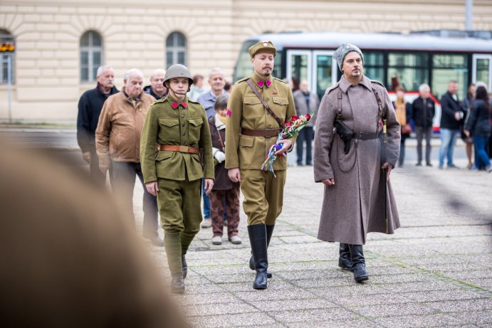 Zástupci kraje si připomněli vznik Československa