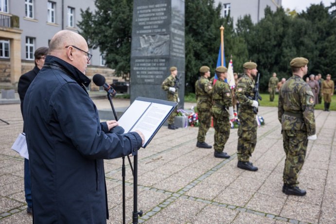 Zástupci kraje si připomněli vznik Československa