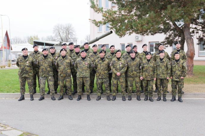 Velitelství Vojenské policie Olomouc oslavilo 10 let čestného názvu