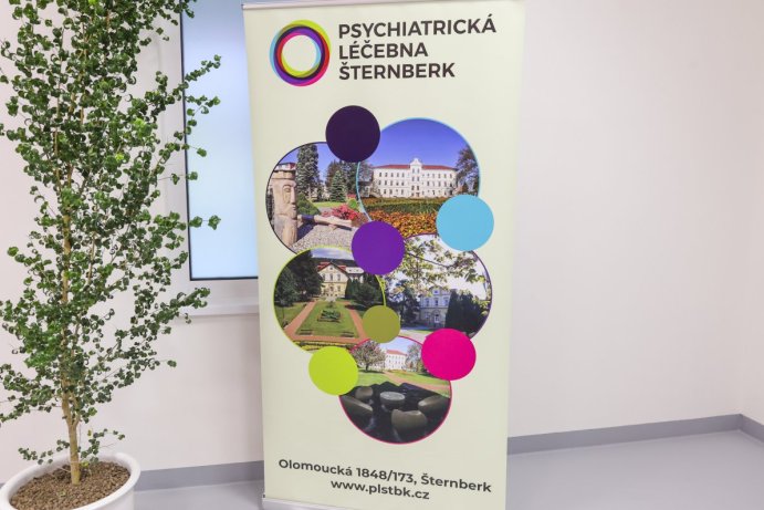 Psychiatrická léčebna ve Šternberku má nový pavilon