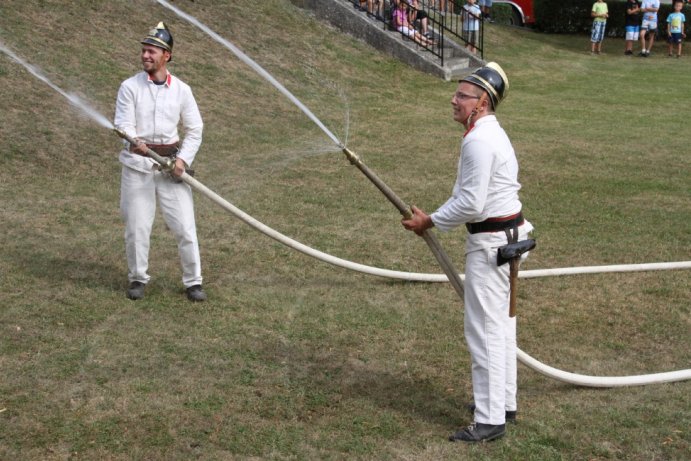 Oslavy 120 let od založení sboru dobrovolných hasičů ve Stříteži nad Ludinou