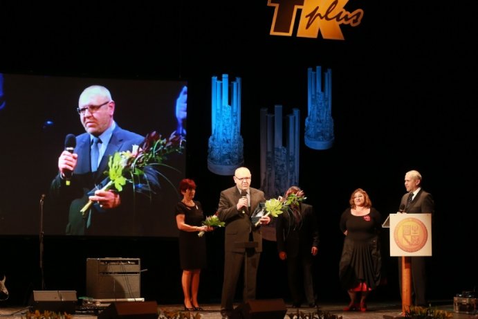 Cena za výjimečný počin roku v oblasti literatury: Klub historický a státovědný v Prostějově, kniha Osobnosti Prostějovska (hovoří Miroslav Macík, starosta Klubu historického a státovědného)